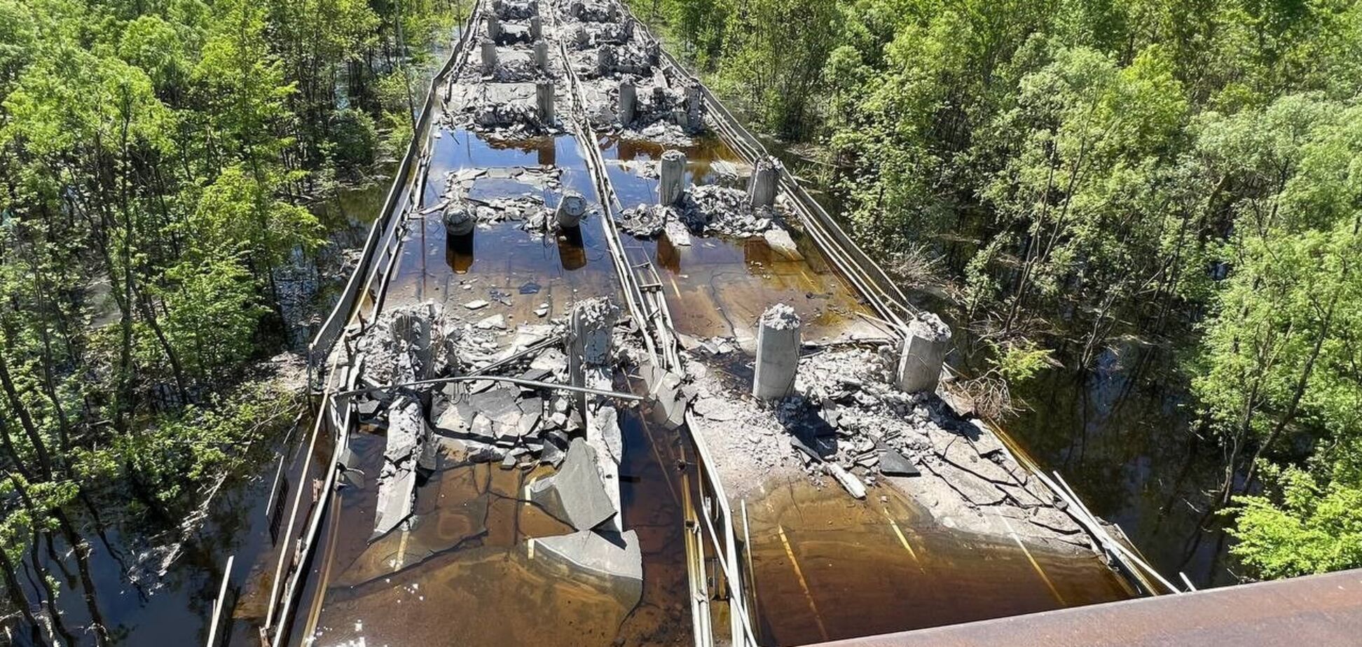 На объездной Чернигова восстановят разрушенный Шестовицкий мост