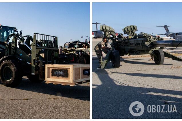 Американские гаубицы M777 и боеприпасы отправляются в Украину: в Генштабе ВСУ отреагировали. Фото