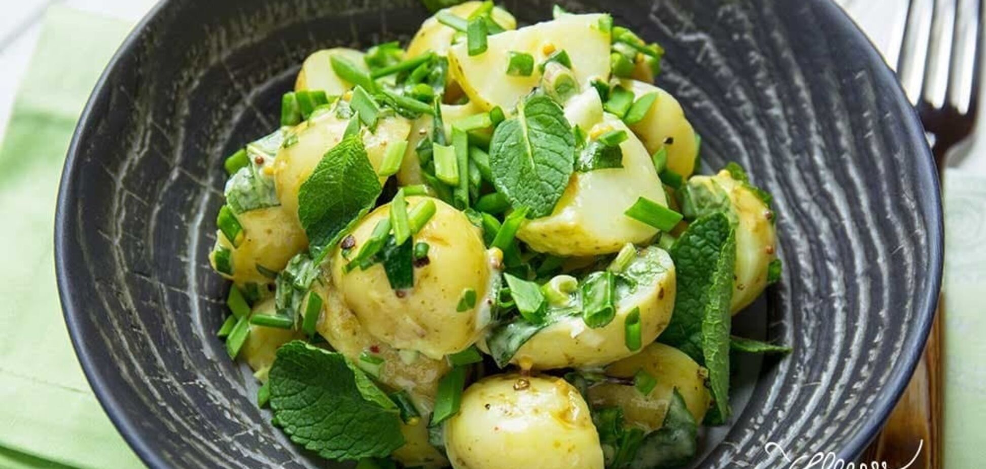 Рецепт картоплі з м'ятою