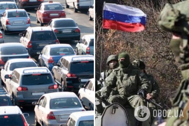 Окупанти заблокували понад тисячу машин на Запоріжжі: люди намагаються вирватися на підконтрольну Україні територію