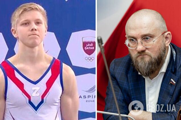 У Держдумі образили українців, пояснивши дискваліфікацію гімнаста за символ агресії 'Z' хамством