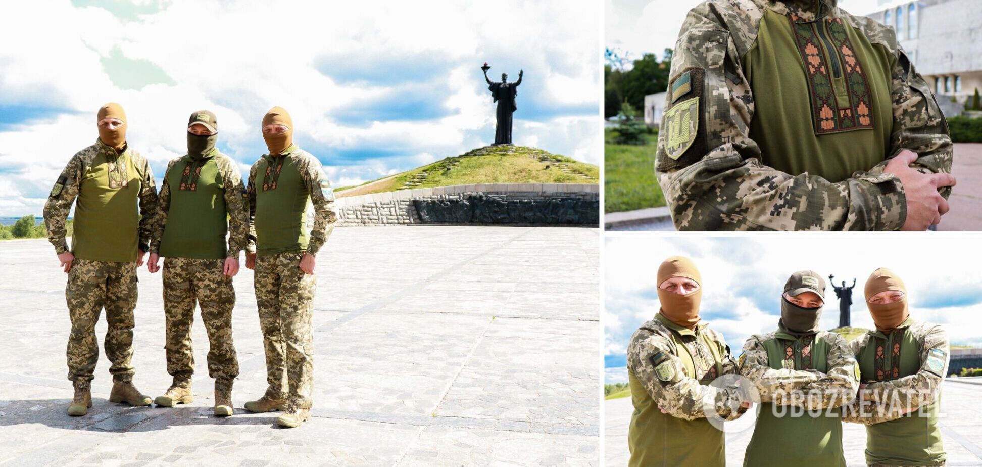 В Украине к празднику создали боевую вышиванку. Фото