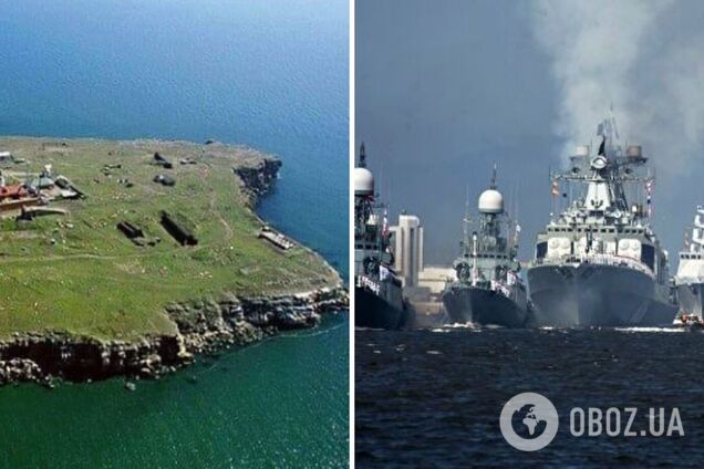 Оккупанты хотят закрепиться на Змеином