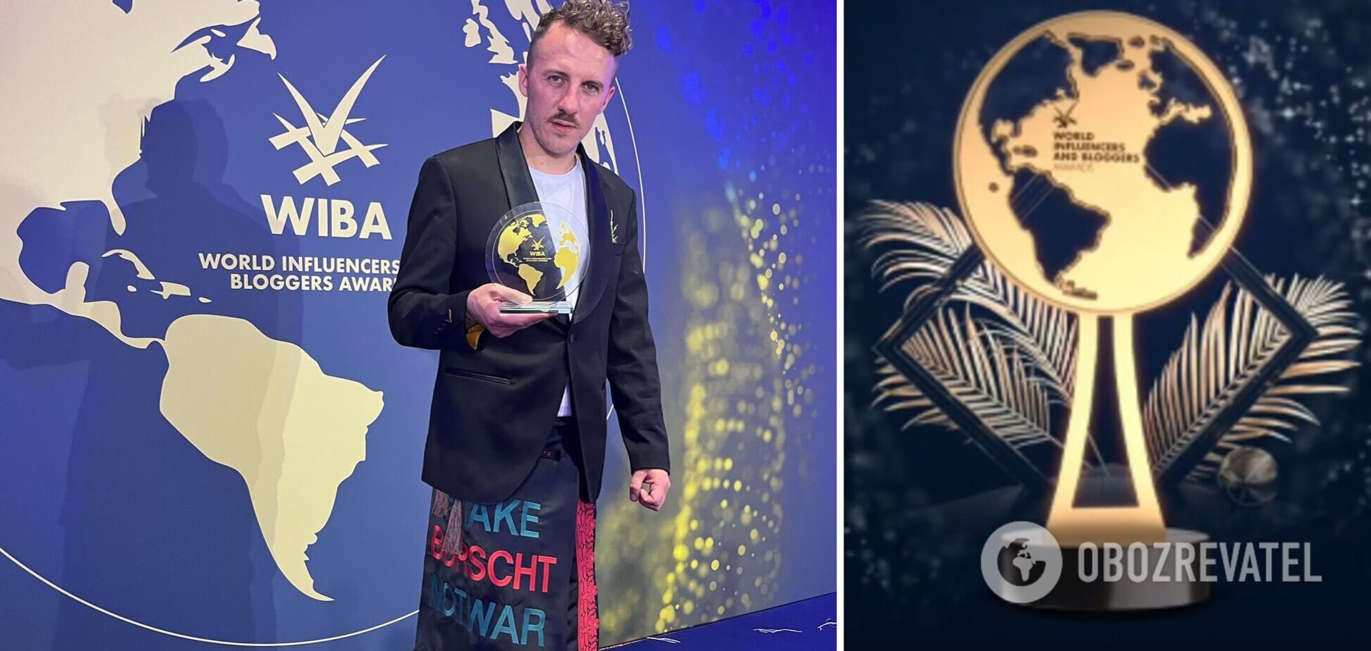 Клопотенко получил награду фуд-блогера года в Каннах