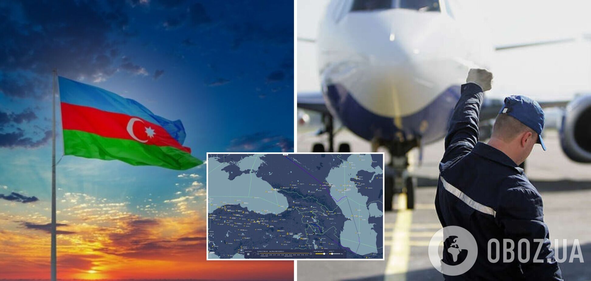 Азербайджан закрыл воздушное пространство для военных самолетов РФ, летящих в Сирию – СМИ