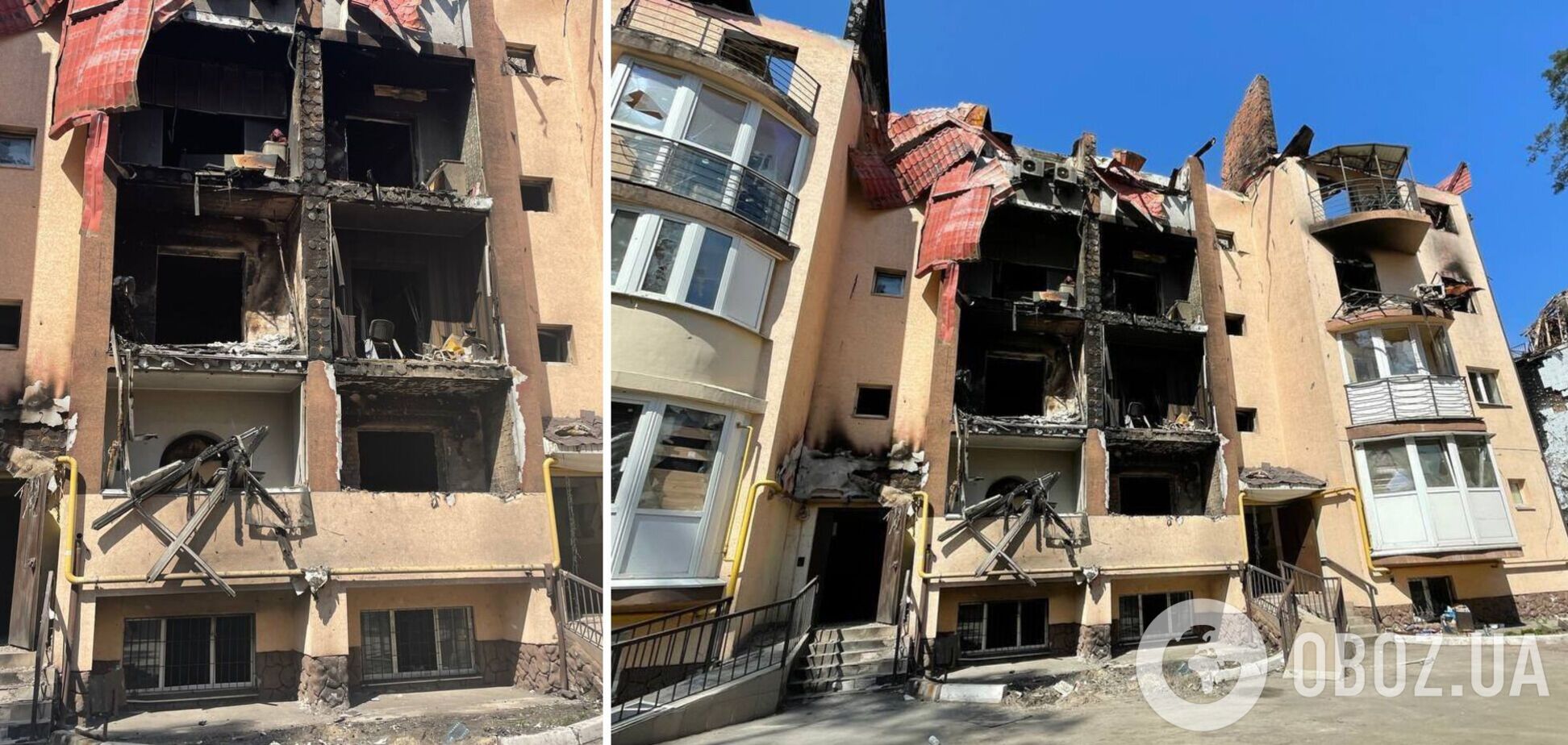 В городе повреждены более 70% зданий