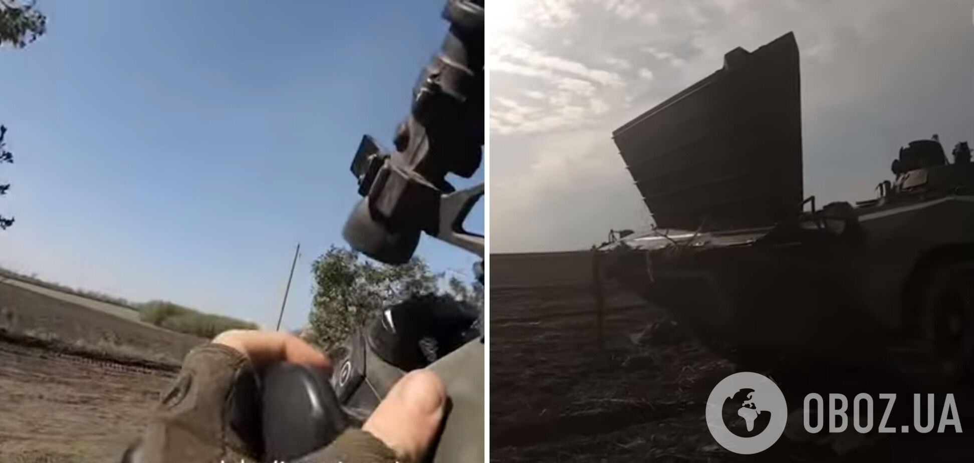 Боец 'Азова' уничтожил вражескую БПМ