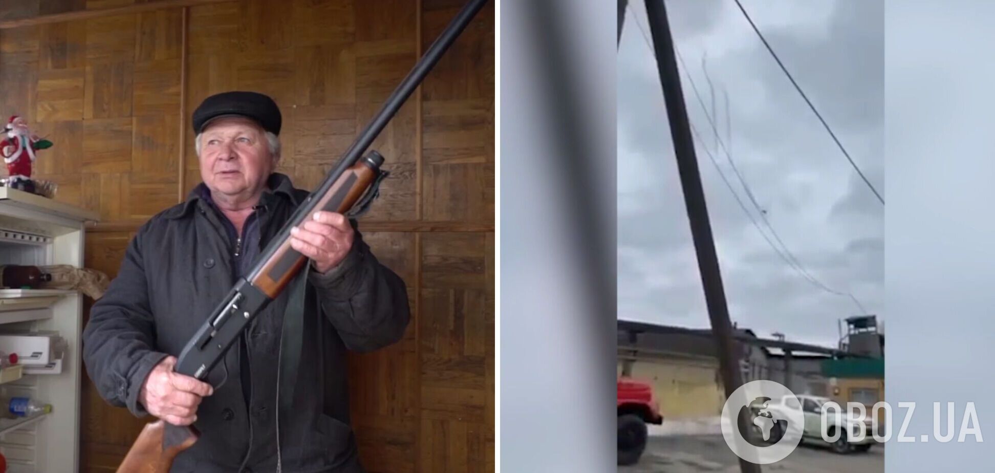 Бил по вражескому истребителю из ружья: пенсионер с Черниговщины рассказал, как пытался остановить оккупантов