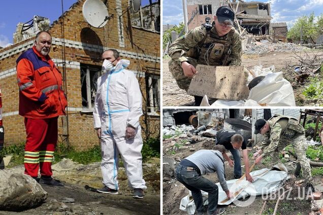 В Харьковской области продолжают собирать тела мертвых оккупантов