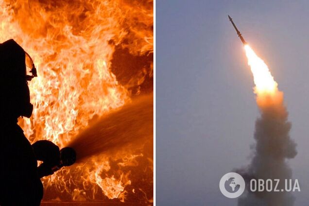 Войска РФ ударили по Киевскому району Харькова: вспыхнул пожар