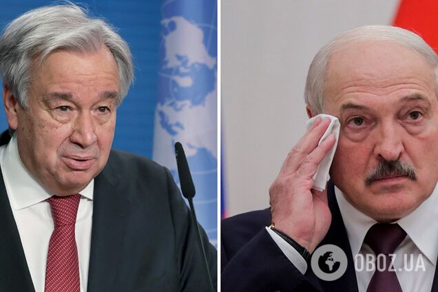 Лукашенко передал личное послание генсеку ООН Гутеррешу: о чем может идти речь