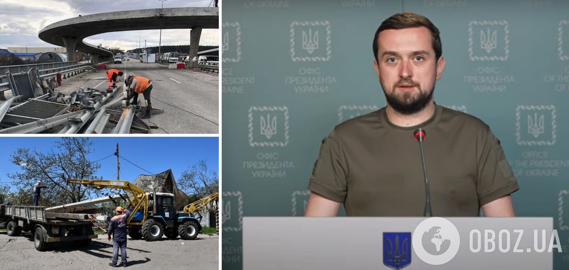 В Украине деоккупировано более тысячи населенных пунктов: в ОП рассказали о восстановлении инфраструктуры