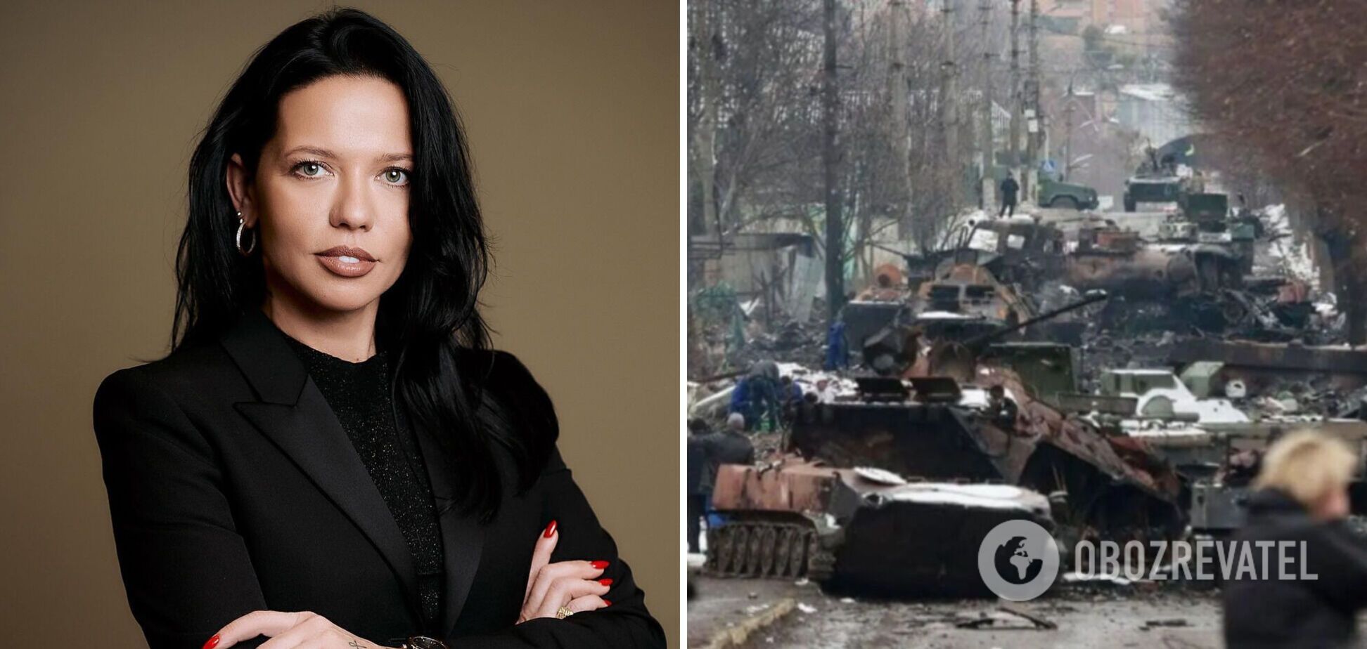 Экс-супруга Потапа Горова приютила в подвале 30 соседей с детьми во время обстрелов в Киевской области. Видео
