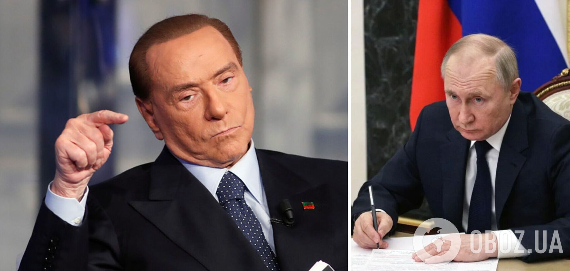 Берлусконі вважає, що українці мають прийняти умови Путіна