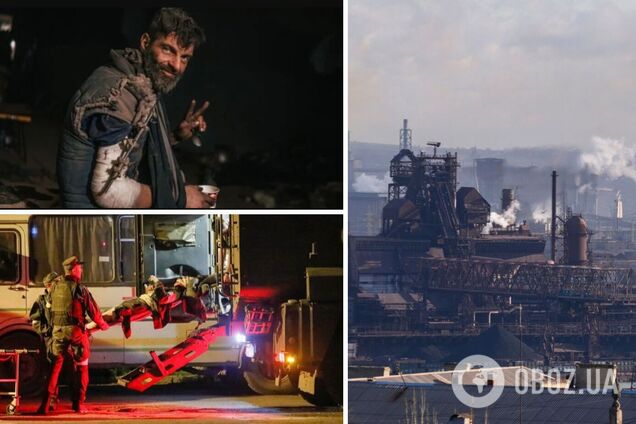 Командир 'Азова' выступил с заявлением об эвакуации с 'Азовстали'. Видео