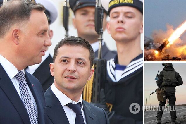Дуда о визите в Киев накануне войны: Зеленский сказал мне, что РФ атакует в ближайшие несколько часов