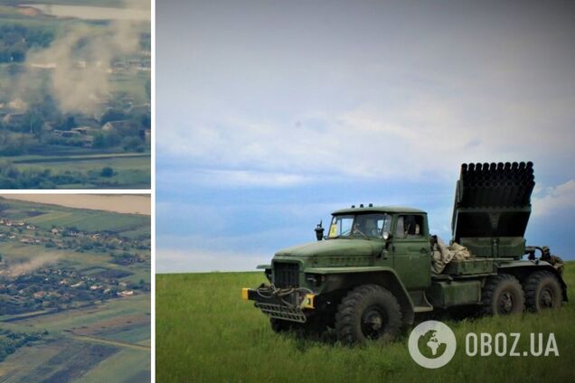 ЗСУ показали відео точних ударів по ворогу