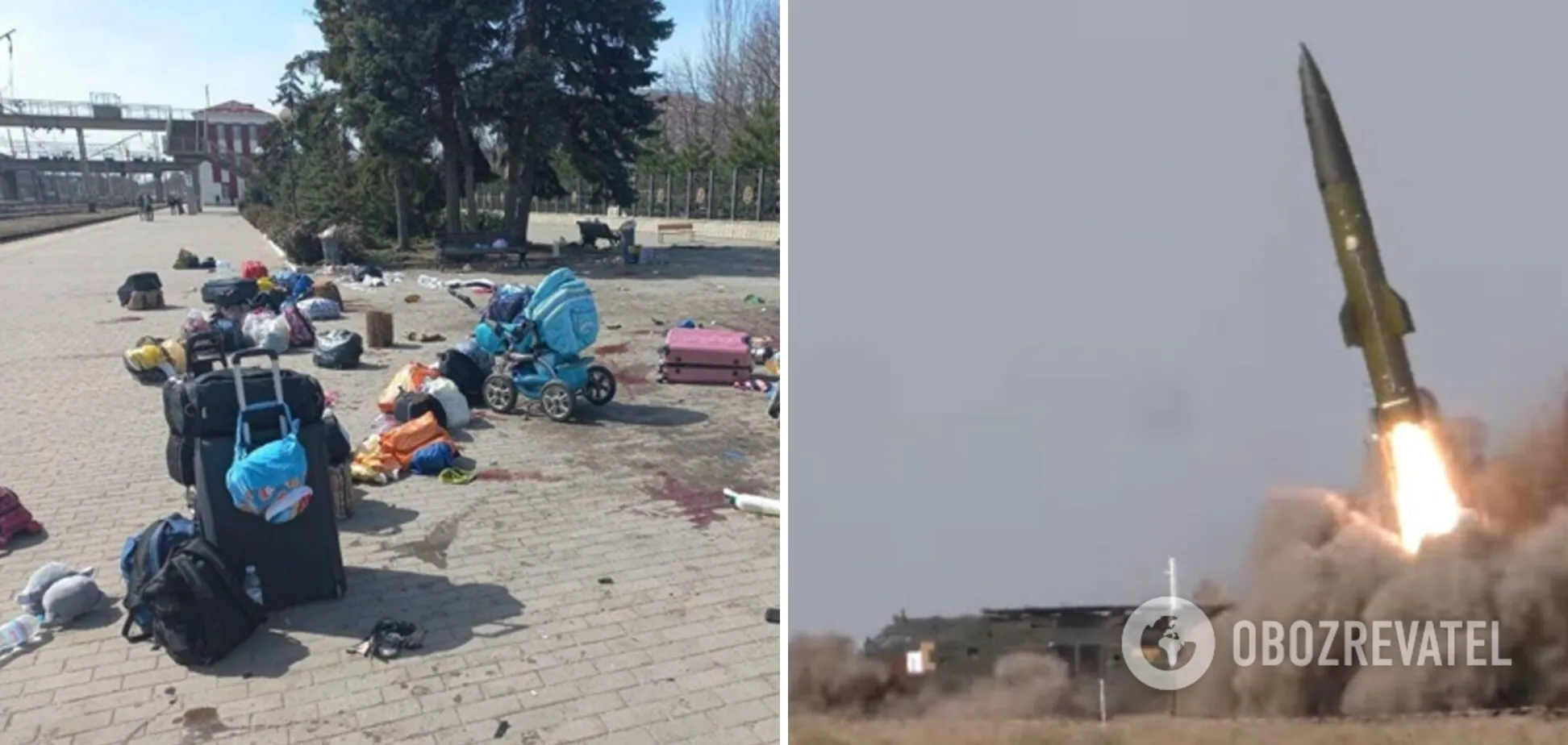Росія обстріляла вокзал у Каматорську з території Донбасу