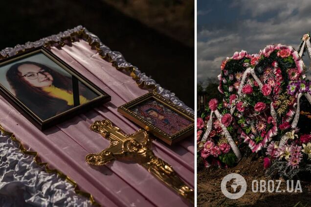'С какой стороны у нее голова?': на Донетчине похоронили девочку, сгоревшую в результате российского обстрела