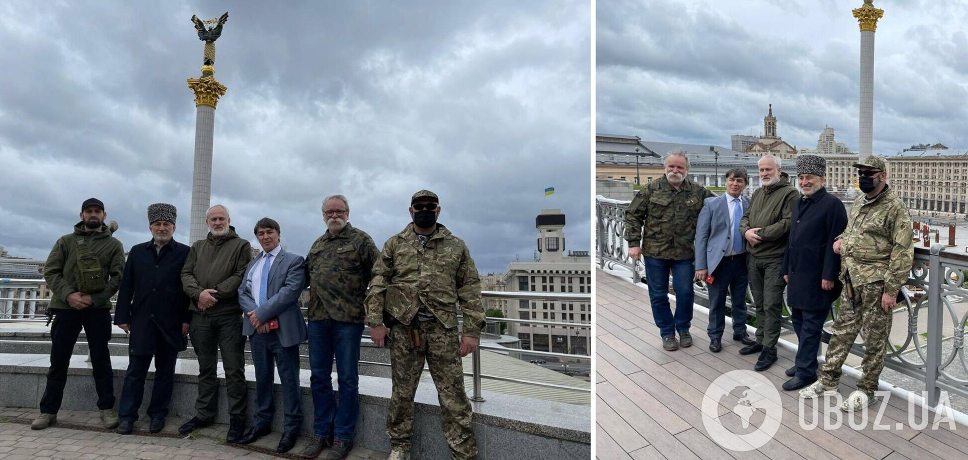 Глава правительства Республики Ичкерия Ахмед Закаев встретился в Киеве с лидерами крымскотатарского народа