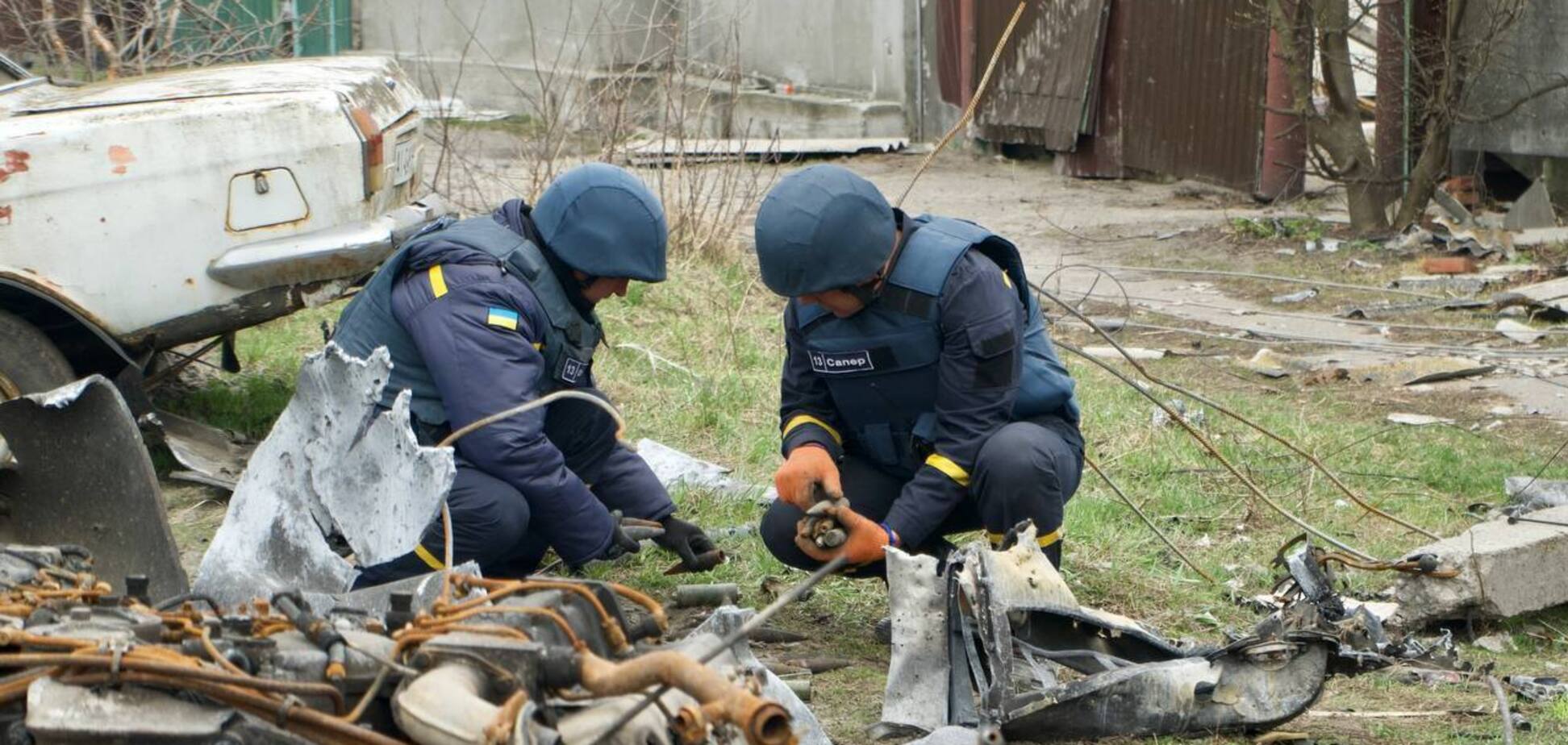 Сапери знайшли понад 200 вибухонебезпечних предметів