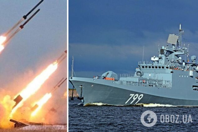 Росія посилила угруповання у Чорному морі фрегатом 'Адмірал Макаров', ймовірність ракетних ударів зросла
