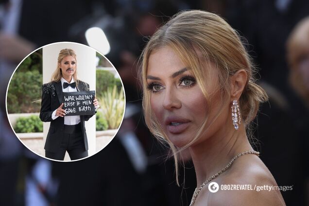 Вікторію Боню з плакатом про війну вигнали з червоної доріжки в Каннах