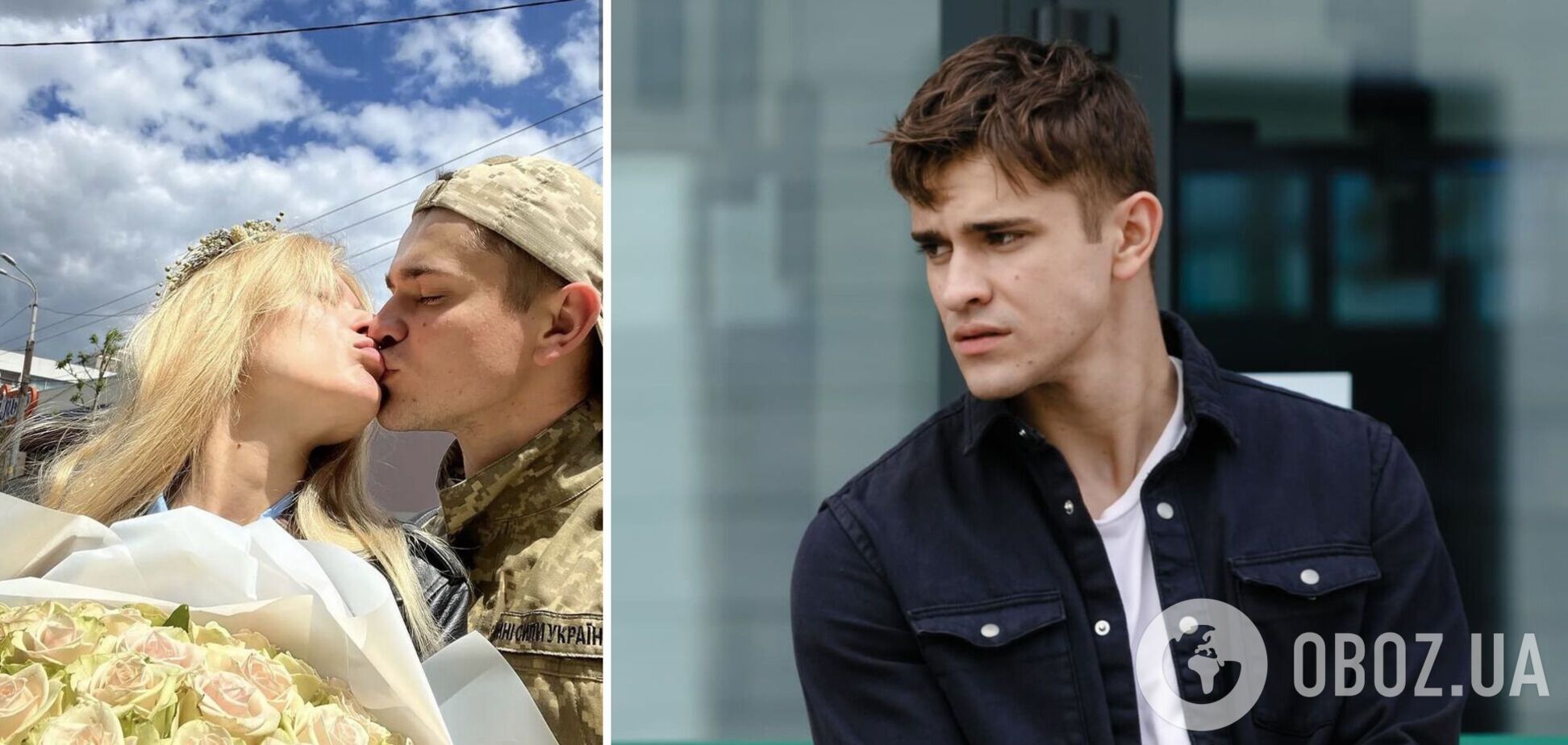 Звезда сериала 'Первые ласточки' женился: его на день отпустили со службы. Фото молодоженов