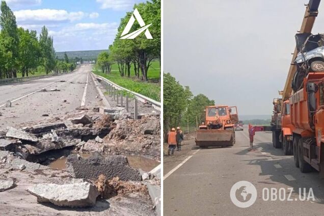 'Укравтодор' начал расчистку кольцевой Харькова