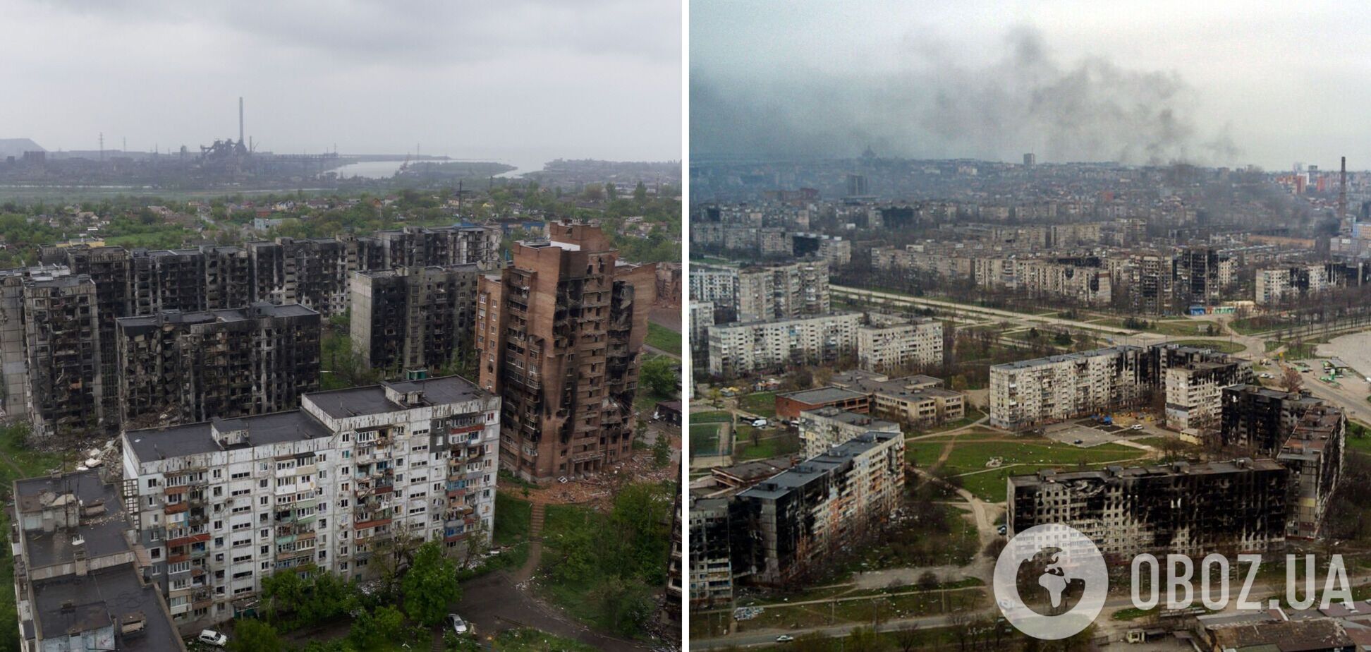 Окупанти майже повністю знищили Маріуполь.