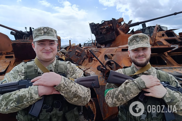 Украинские воины спели хит Байрактар