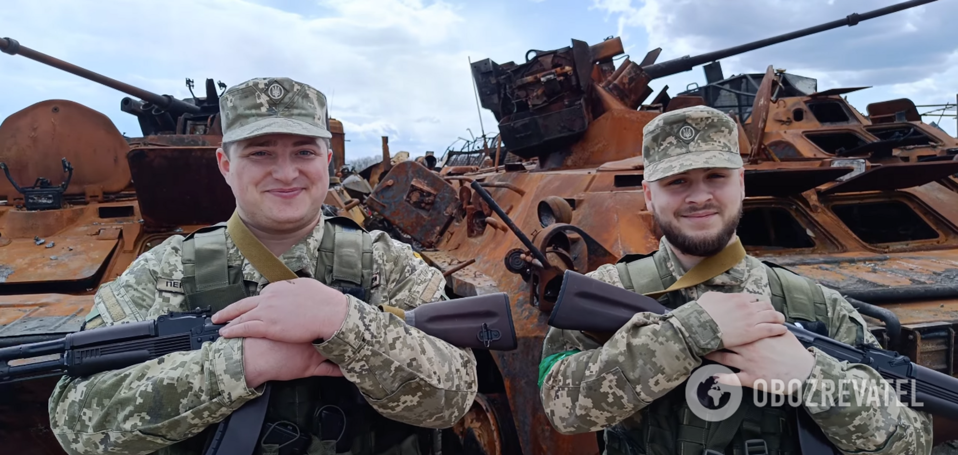 Украинские воины спели хит Байрактар
