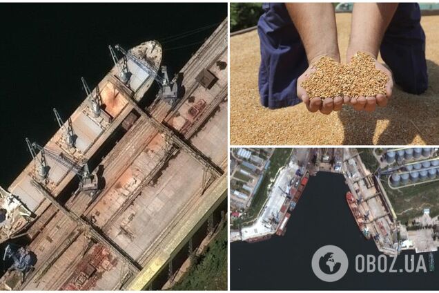 Российские оккупанты крадут украинское зерно