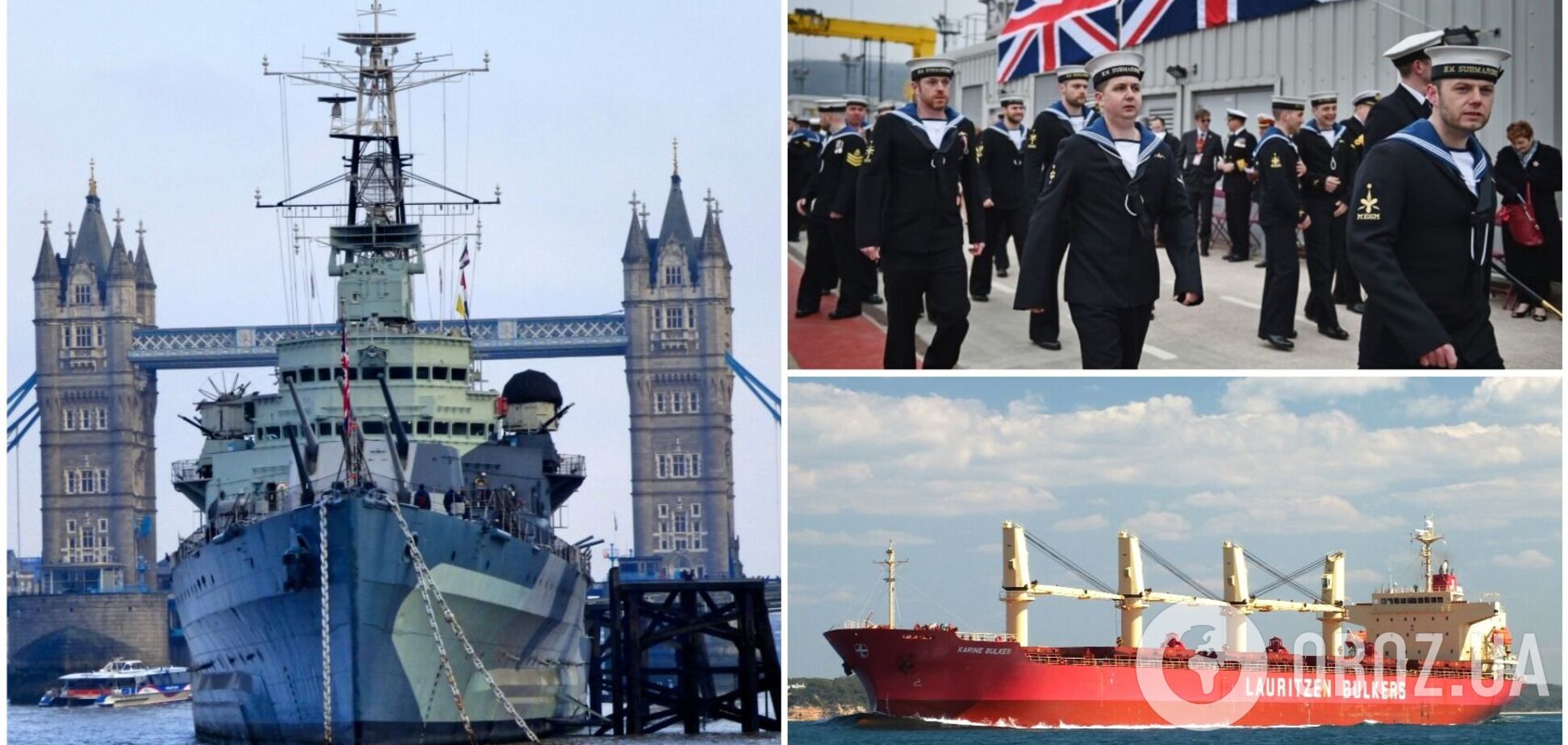 Британія веде переговори про відправку військових кораблів у Чорне море для захисту суден із зерном – Times