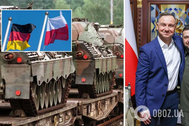 'Очень разочарован': Дуда обвинил Германию в нарушении обещания помочь танками
