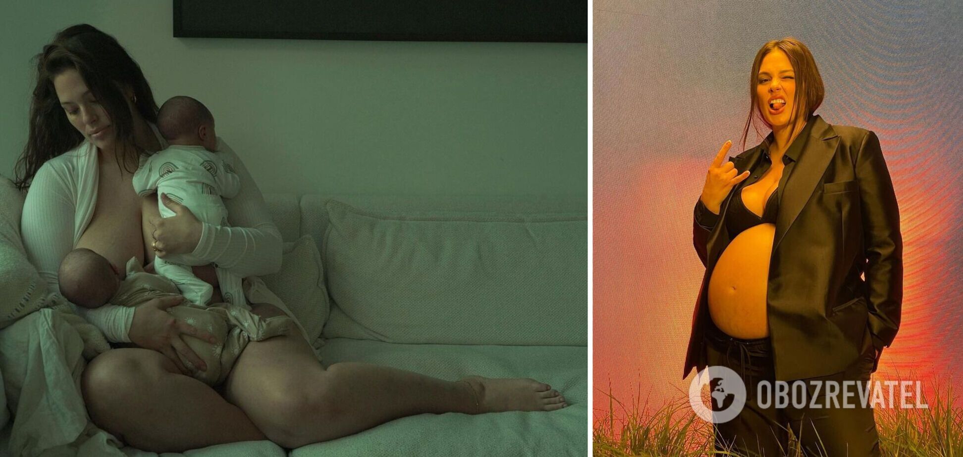 Модель plus-size Ешлі Грем дивом вижила після домашніх пологів: вона втратила літри крові