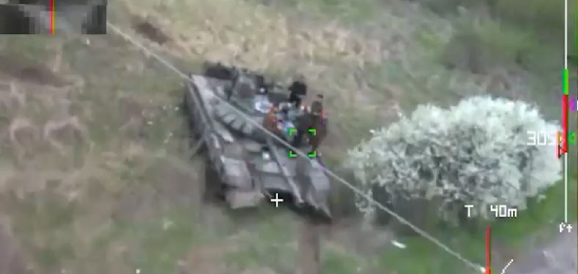ВСУ с помощью дрона-камикадзе уничтожили два экипажа оккупантов