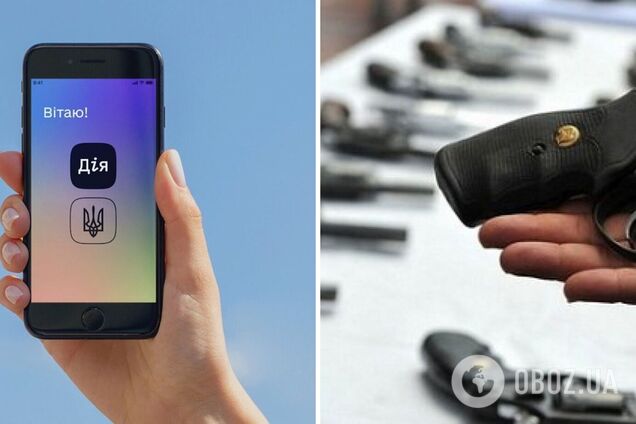 В Дії появился новый опрос о владении оружием