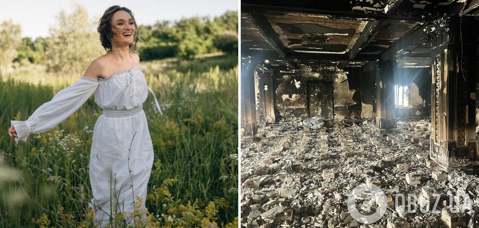 Украинская блогерша снялась в рекламе известного бренда в разрушенном доме культуры в Ирпене: разразился скандал