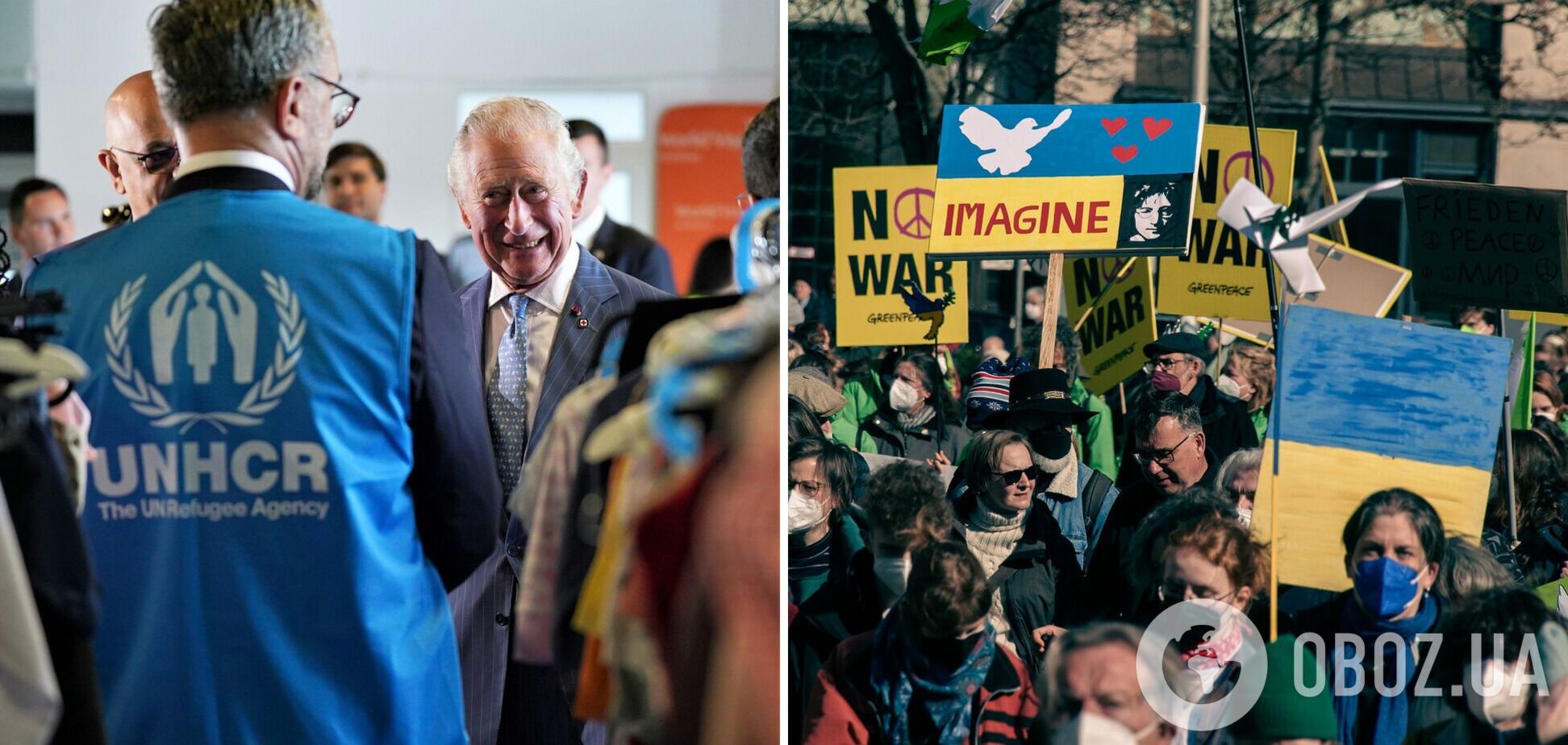 Принц Чарльз прилетел в Румынию, чтобы поддержать украинских беженцев