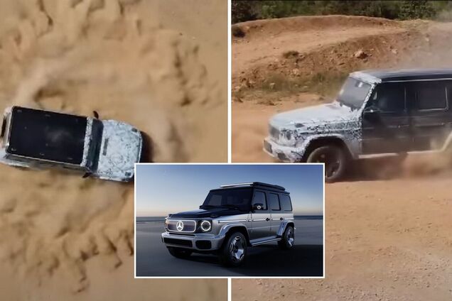 Mercedes-Benz EQG навчили танковий розворот на місці. Відео