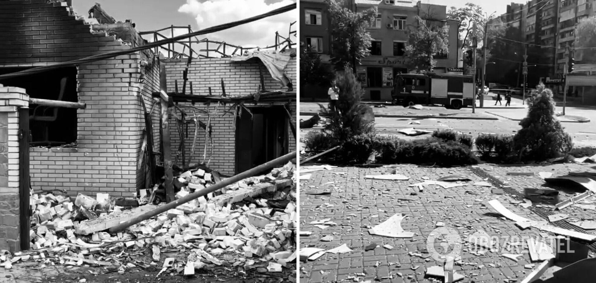 Ракетные удары по Запорожью: в ОВА рассказали о масштабах разрушений. Фото