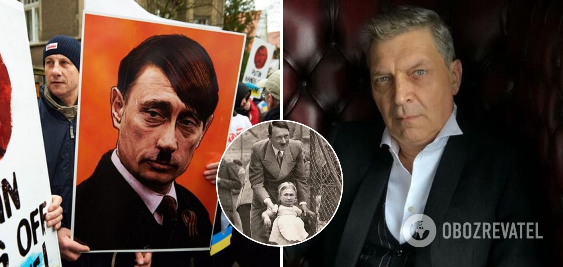 'Нацистская семейка': Невзоров показал связь между Путиным и Гитлером точным фото