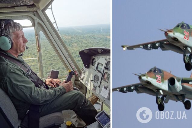 На Луганщині ліквідовано білоруського полковника, який воював у складі ПВК: його Су-25 збили. Фото