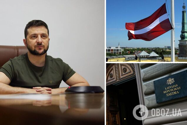 Зеленский – латвийскому Сейму: в Украине решается судьба всех европейцев. Видео