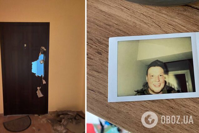 Оккупант сам сфотографировал себя