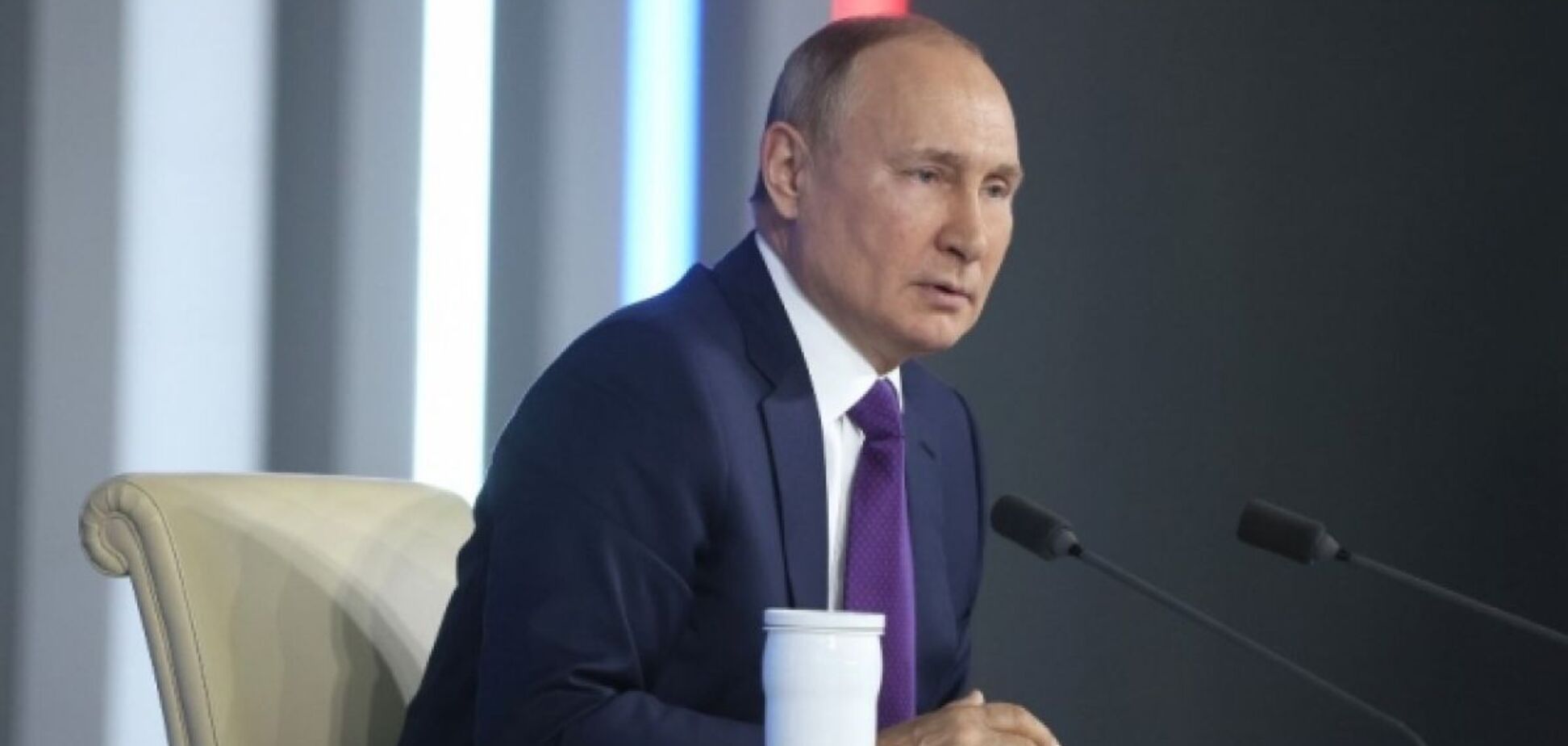 Президент країни-агресора Володимир Путін