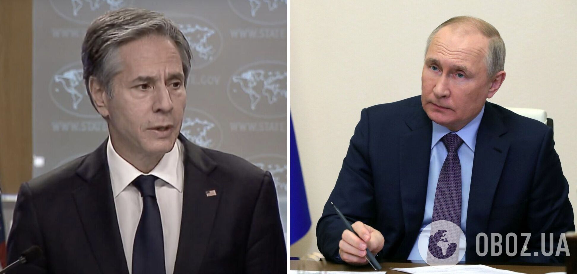 Блинкен заявил, что Путин не достиг ни одной цели в Украине: он подорвал силу России
