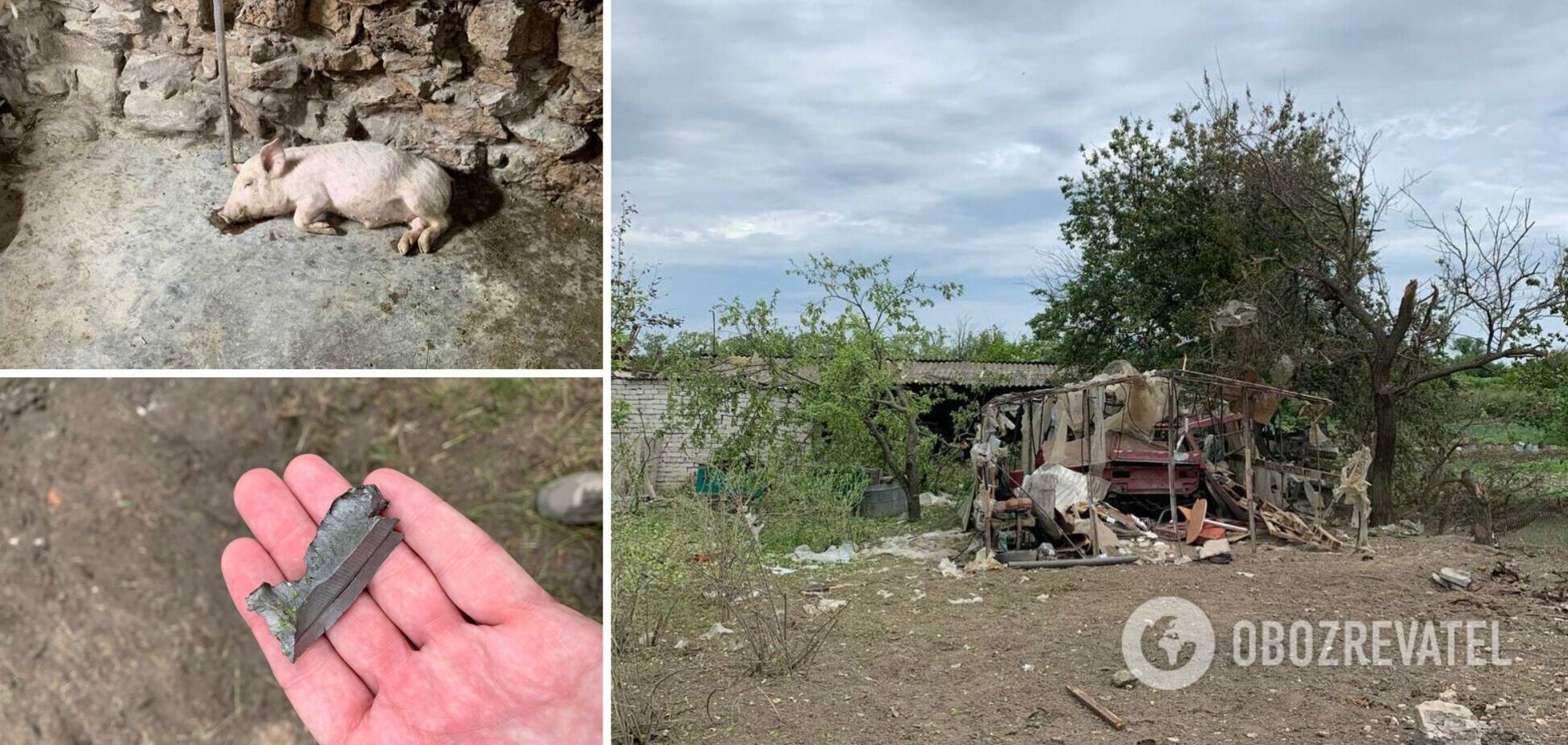 Окупанти обстріляли села на Запоріжжі, пошкоджено будинки: є постраждалі. Фото