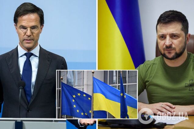 Зеленский переговорил с Рютте: Нидерланды настроены в поддержку Украины – от систем ПВО до самолетов F-16